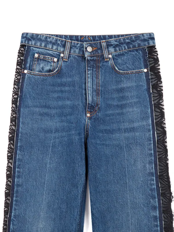 Robe En Jean Détaillée Stella McCartney - Délavée Blanche - Taille IT 38 (équivalent M) - Neuve Avec étiquette