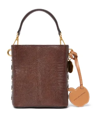 新着【Stella McCartney】フレミー ロゴチャーム バケットバッグ STELLA MCCARTNEY】 フレミー ロゴチャーム バケットバッグ