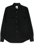 PT Torino Western-style denim shirt - Black