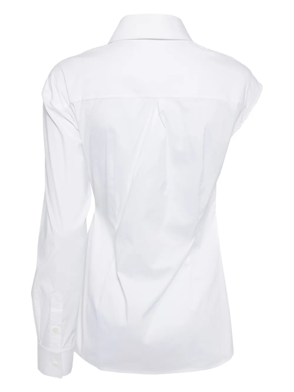 Besfxxk gathered-detail asymmetric shirt | Shirts | Image 2
