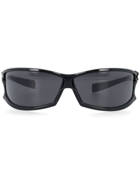 A BETTER FEELING  Onyx oversize-frame sunglasses 