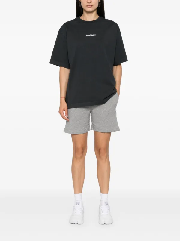 Acne Studios ロゴ Tシャツ | ブラック | FARFETCH JP