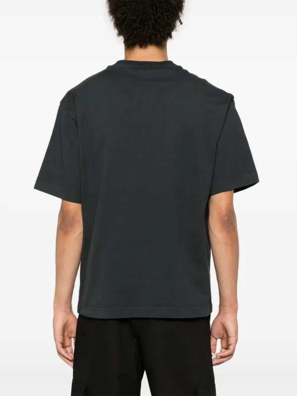 新しい到着 Acne Studios JP FARFETCH | ブラック | Tシャツ ロゴ トップス