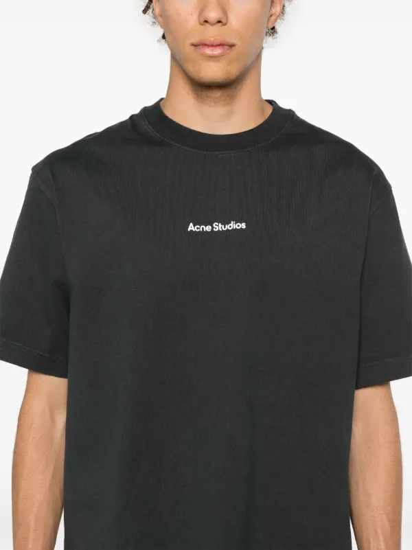 【2024】お歳暮・冬ギフト Studios Acne ロゴ JP FARFETCH | ブラック | Tシャツ トップス