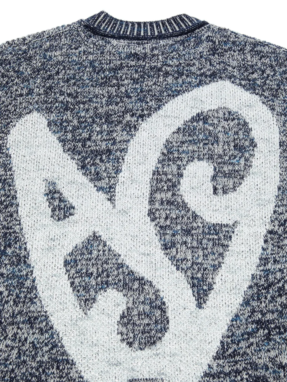 Acne Studios Trui met jacquard Blauw