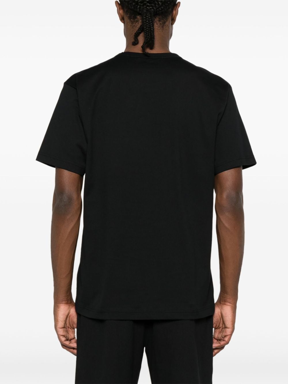Acne Studios T-shirt met logopatch Zwart