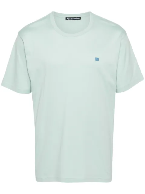 Acne Studios logo-patch organic cotton T-shirt