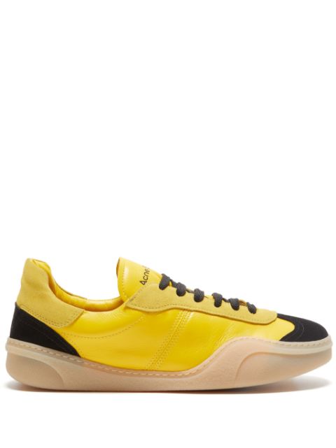 Acne Studios panelled low-top sneakers