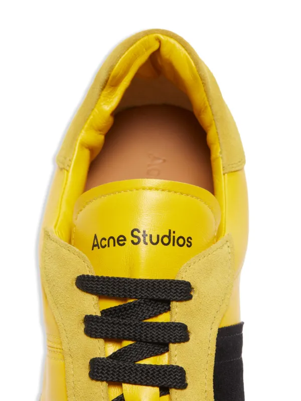 Acne Studios ローカット スニーカー | イエロー | FARFETCH JP