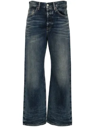 Acne Studios ワイドジーンズ | ブルー | FARFETCH JP