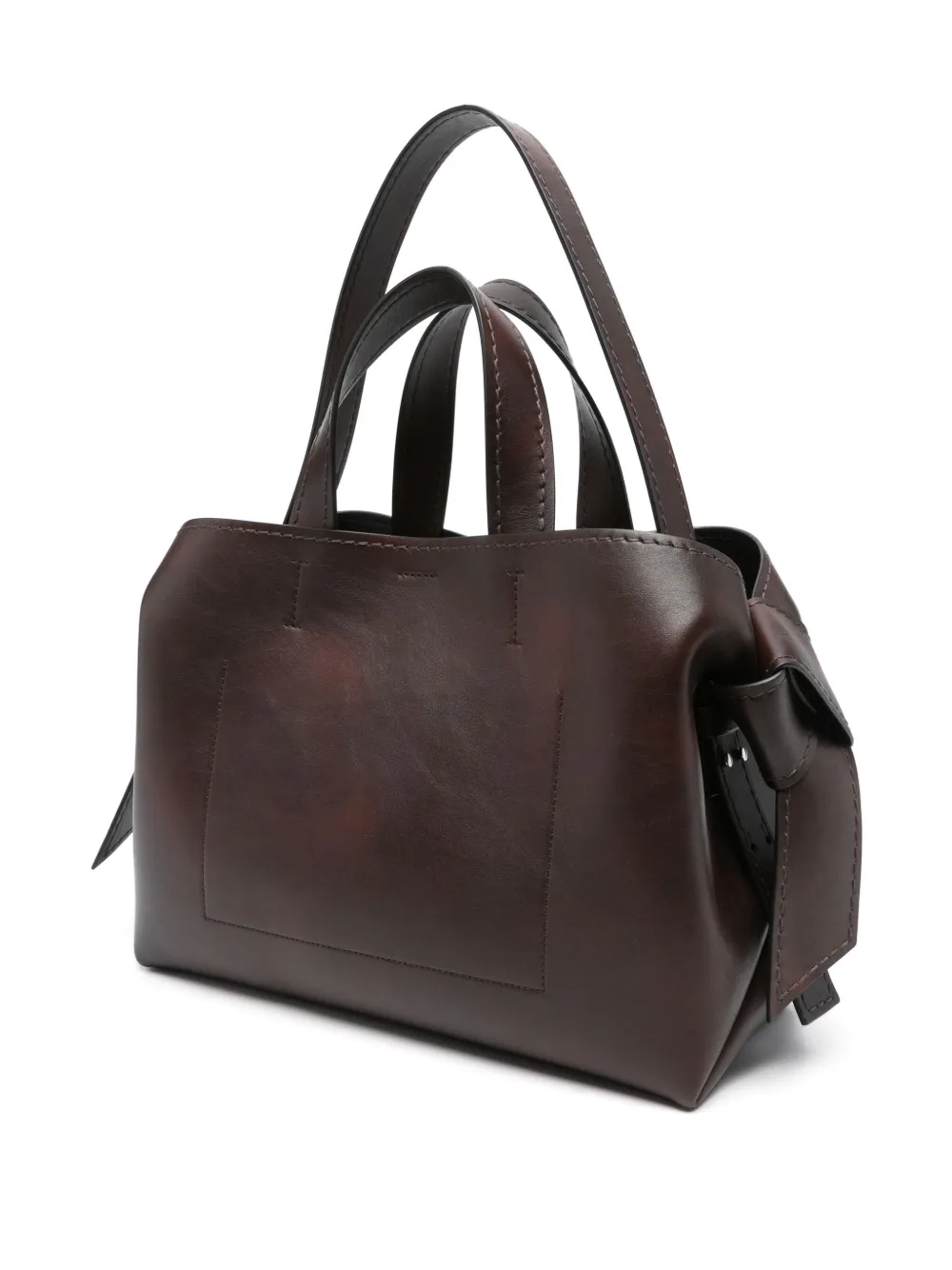 Acne Studios Musubi leren shopper Bruin