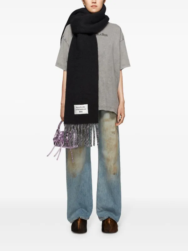 acne studios フリンジアルパカスカーフ ACNE STUDIOS】フリンジアルパカスカーフ | idealclasse