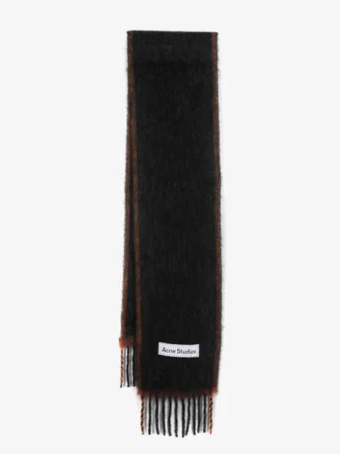 Acne Studios écharpe à patch logo