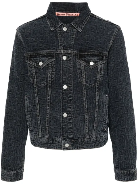Acne Studios logo-embossed denim jacket
