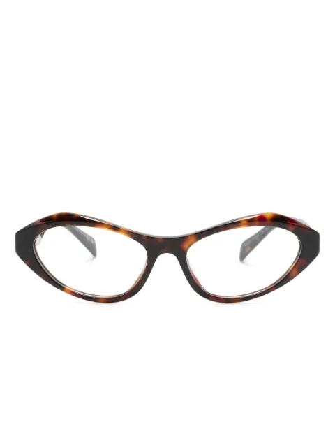 Prada Eyewear Brille im Cat-Eye-Design