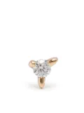 Maria Black 14kt yellow gold Fuzzy Glitz diamond single earring