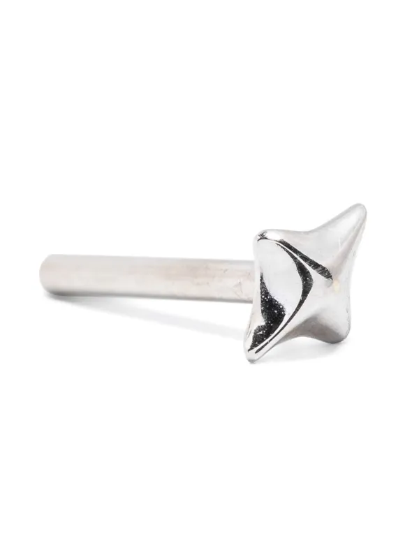 Maria Black 14kt White Gold Misty Glanze 4 Piercing Stud | Silver