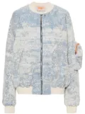 PDF dust-effect denim jacket - Blue