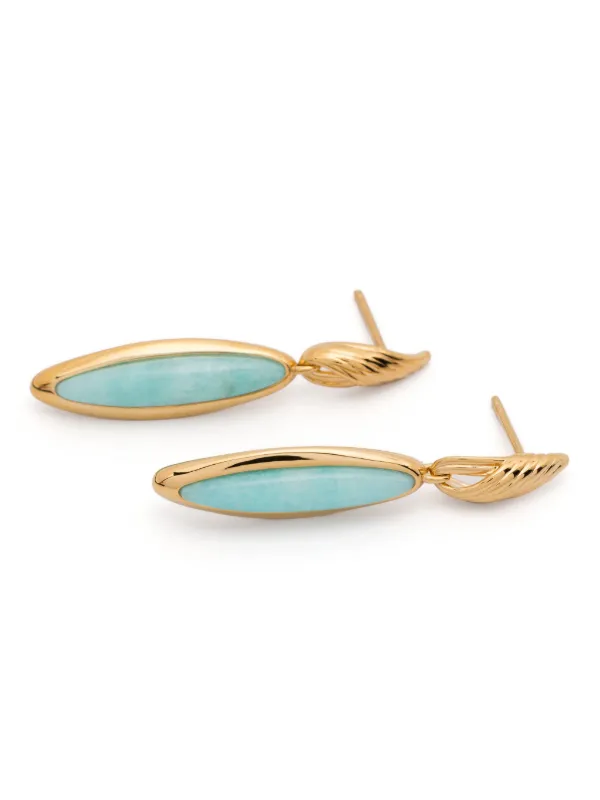 Missoma turquoise earrings discount