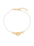 Missoma Harris Reed in Good Hands bracelet - White