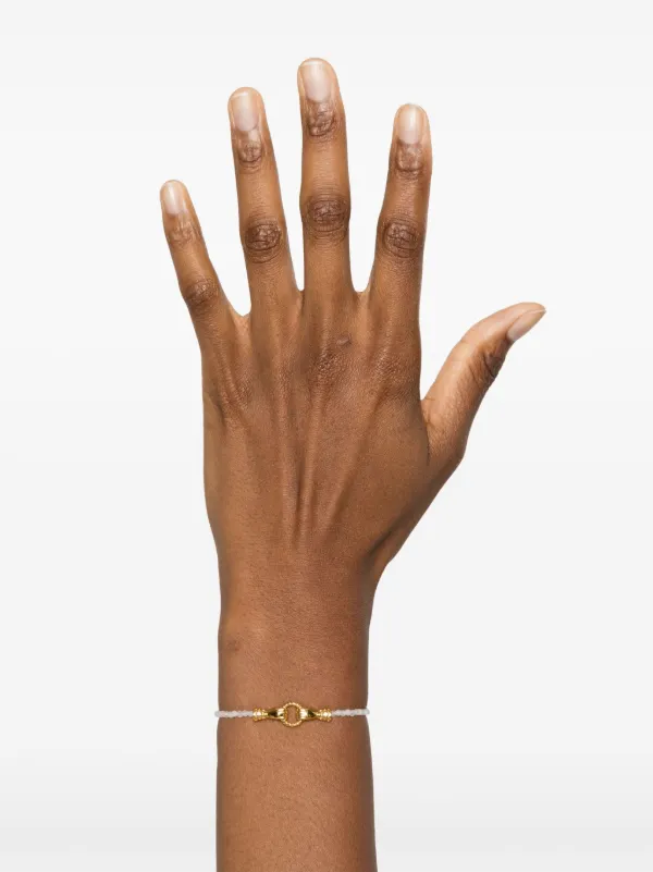 ☆MISSOMA Harris Reed×MISSOMA In Good Hands ブレスレット Missoma Harris Reed In Good Hands Bracelet | White | FARFETCH AZ