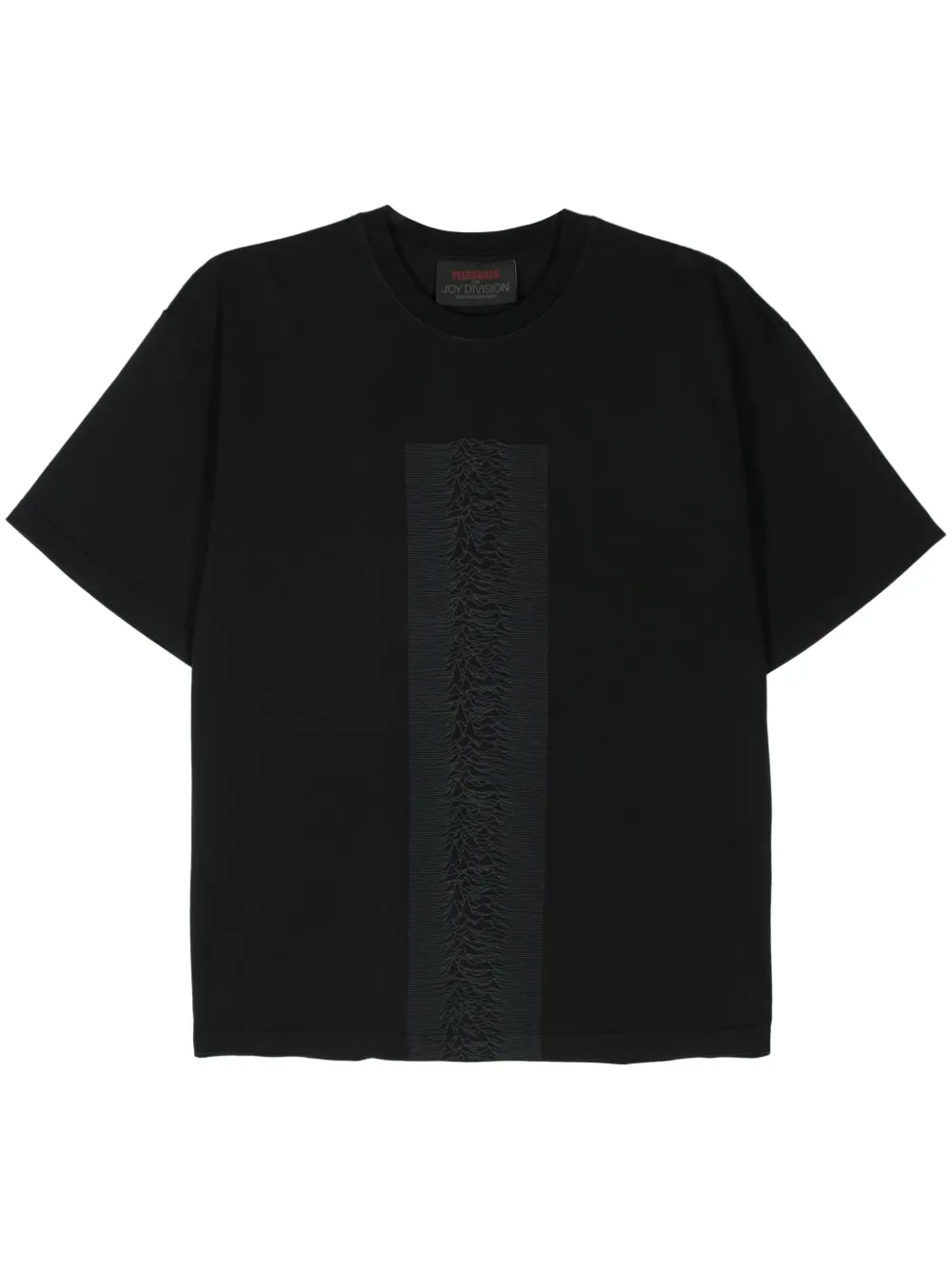 Pleasures Waves katoenen T-shirt Zwart