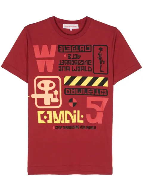 Walter Van Beirendonck Electric-T cotton T-shirt