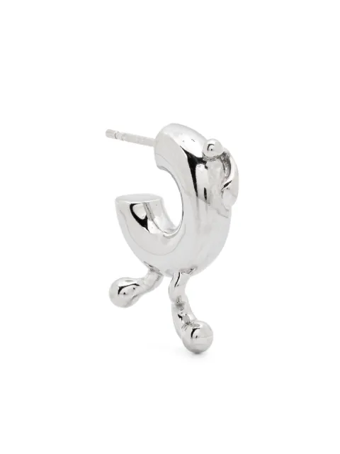Maria Black Potsdamer sculpted hoop earring
