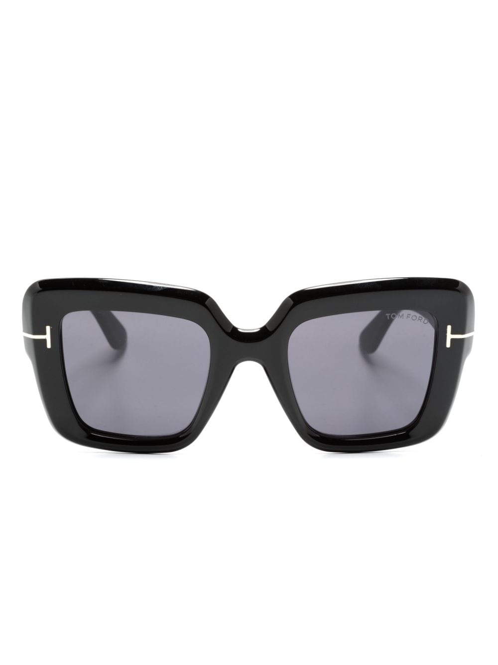 TOM FORD Eyewear Esme zonnebril met vierkant montuur Zwart