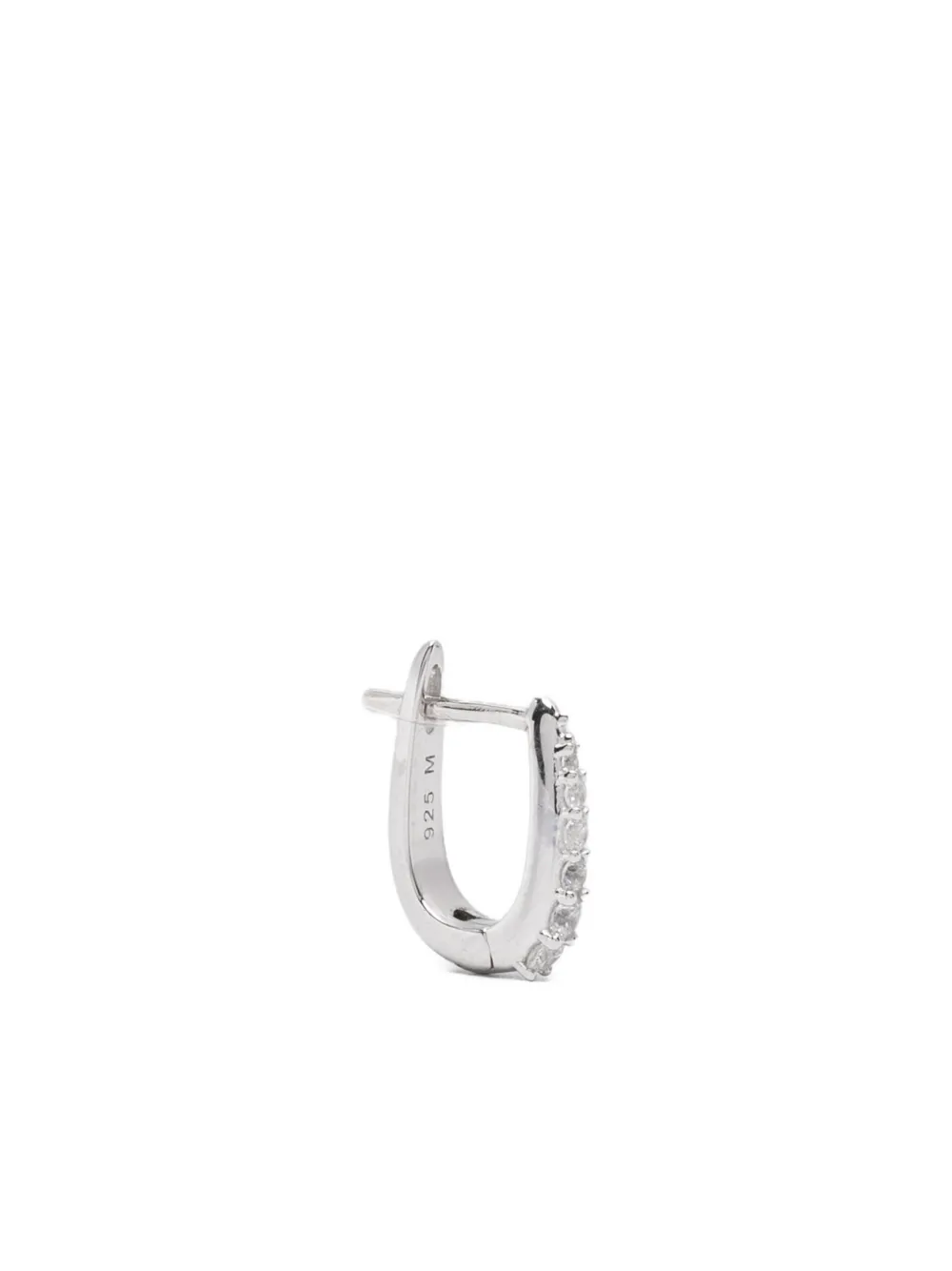Missoma claw-huggies earrings - Argento