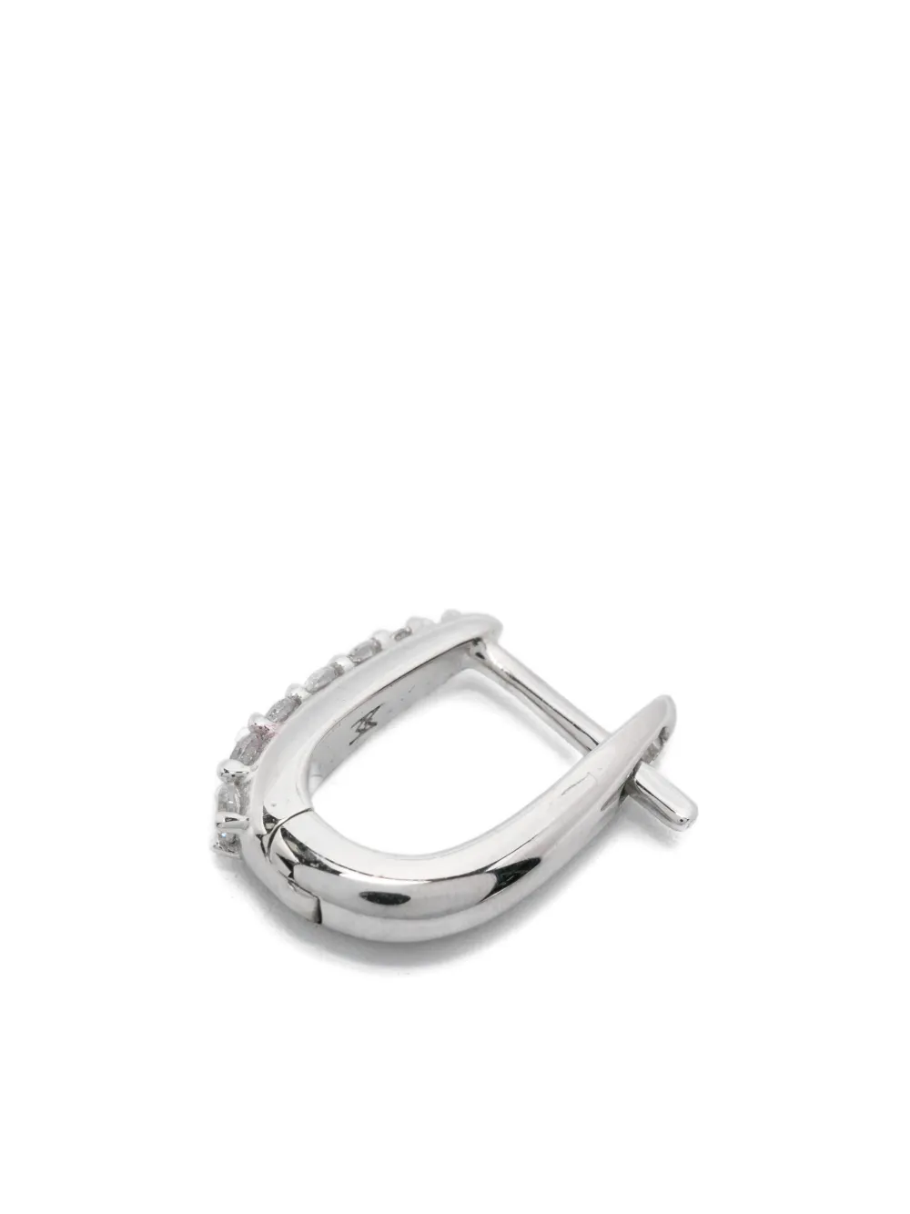  Missoma Claw-huggies Earrings - Silver 