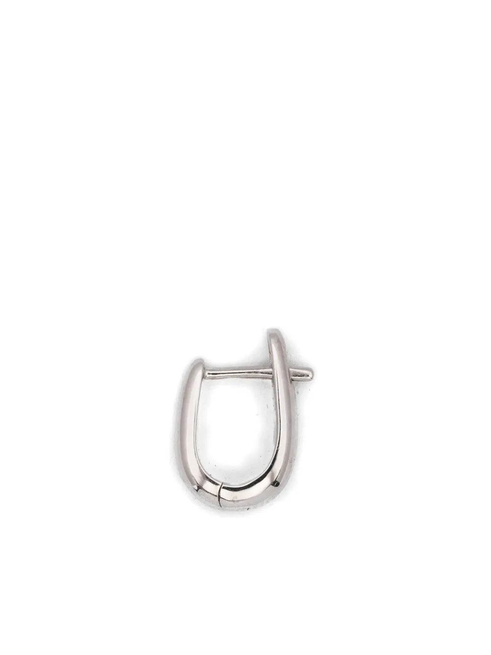 Missoma plain-claw huggies earrings - Argento