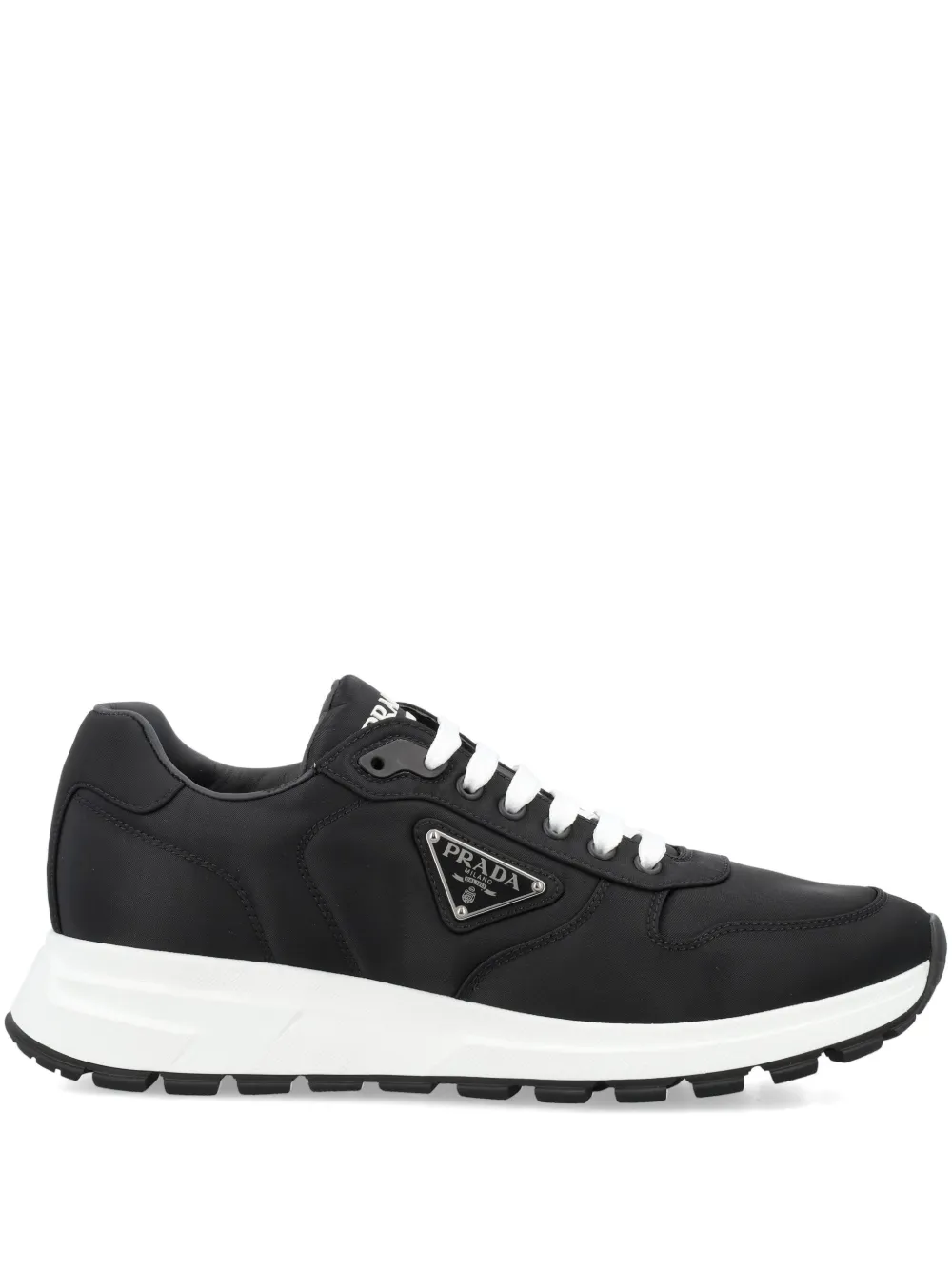 Prada Prax 01 lace up Sneakers Black FARFETCH UK