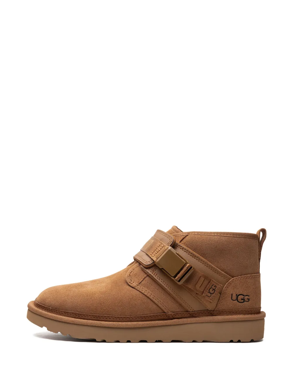 Shop Ugg Neumel Snapback Boots In Brown