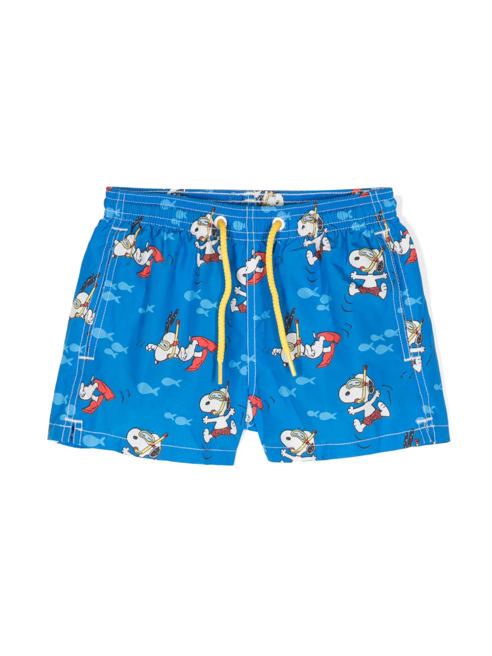 MC2 Saint Barth Kids Snoopy-print swim shorts | Blue | Image 1