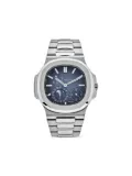 Patek Philippe 2022 pre-owned Nautilus 5712/1A-001 Moon Phase 'Tiffany & Co.' 40.5mm - Blue