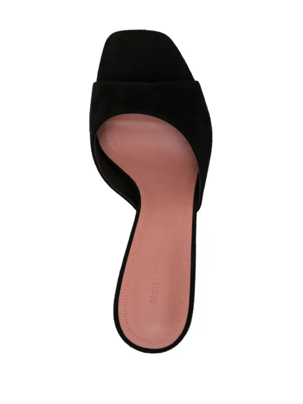 AMINA MUADDI ルピタ ミュール Amina Muaddi Lupita Crystal Net 95MM Mules | Saks Fifth Avenue