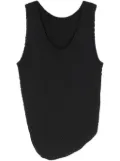 Pleats Please Issey Miyake plissé-effect tank top - Black