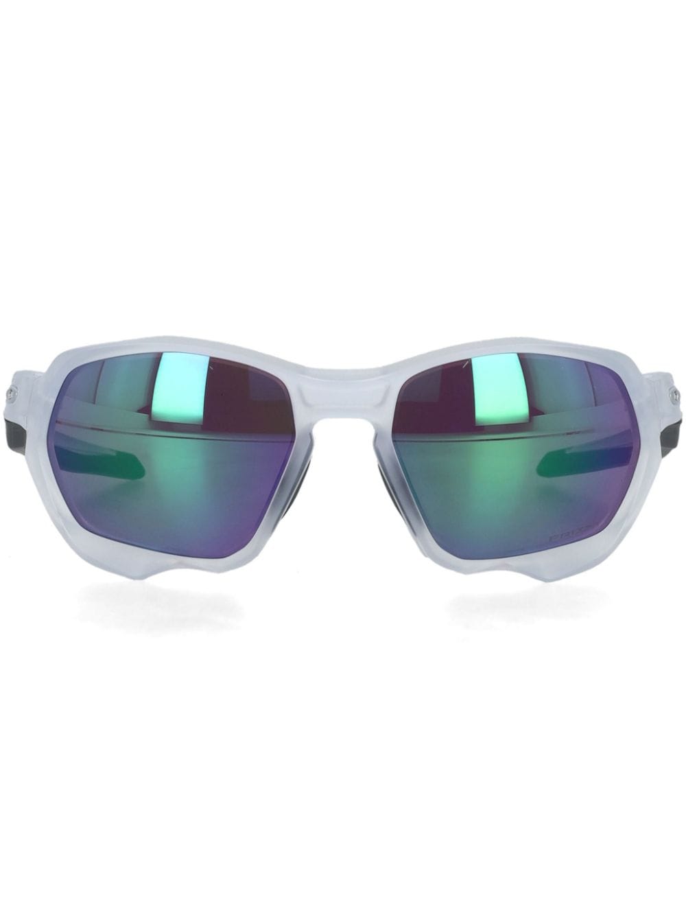 Oakley Plazma Rectangular-frame Sunglasses In Grey