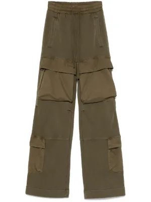 Fumito Ganryu サルエル カーゴパンツ | グリーン | FARFETCH JP