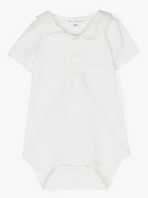 Tartine Et Chocolat logo-embroidered cotton body