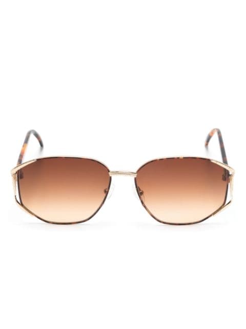 Fendi Pre-Owned oval-frame sunglasses