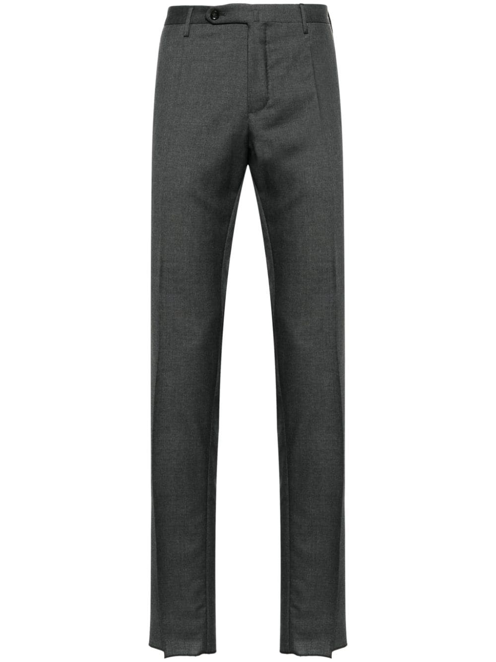 Incotex tapered tailored trousers Grijs