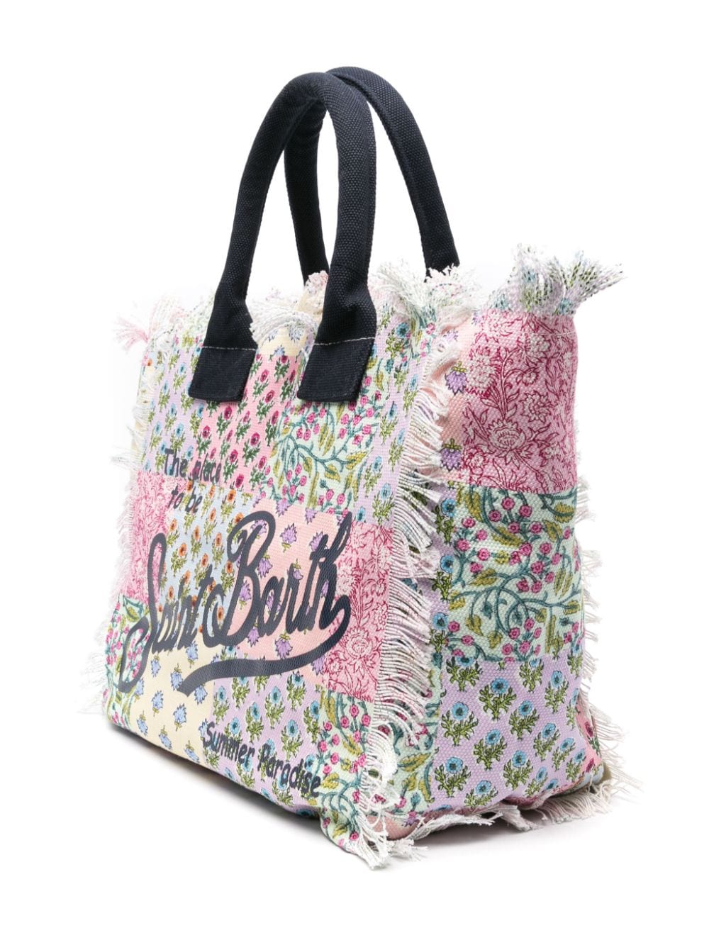 MC2 Saint Barth Vanity floral-print beach bag - Roze