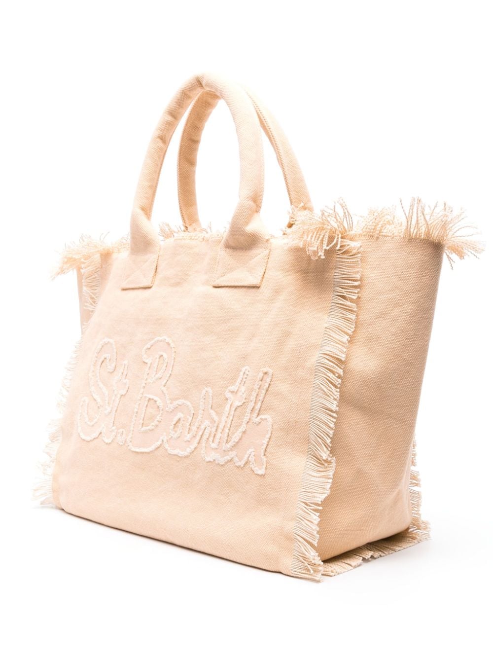 MC2 Saint Barth Vanity cotton beach bag - Beige