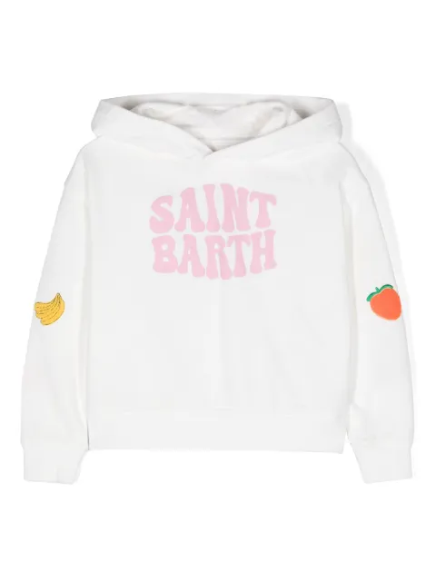 MC2 Saint Barth Kids hoodie con logo estampado