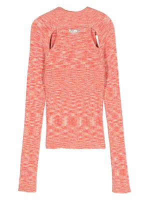 【ANDERSSON BELL】 FURRY CHUNKY KNIT TOP Andersson Bell Furry Chunky Knit Top | Grey | FARFETCH