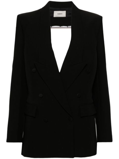 Coperni triangle-detail cut-out blazer Women