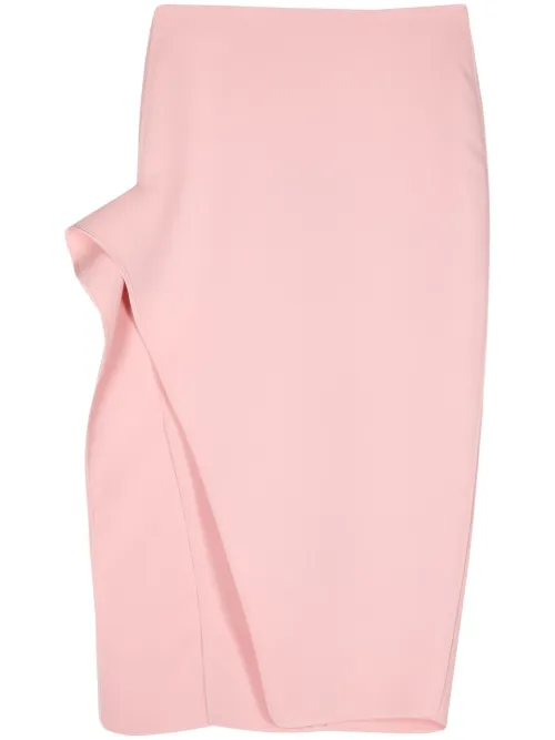 Robe mi-longue à détails drapés - Maticevski - Modalova
