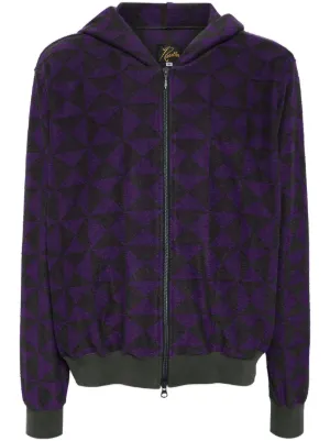 Needles Men's Poly Smooth Track Jacket in Emerald Needles